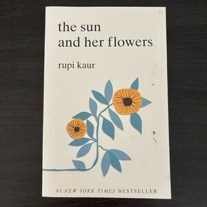 the sun and her flowers Paperback Poetry Book by Rupi Kaur